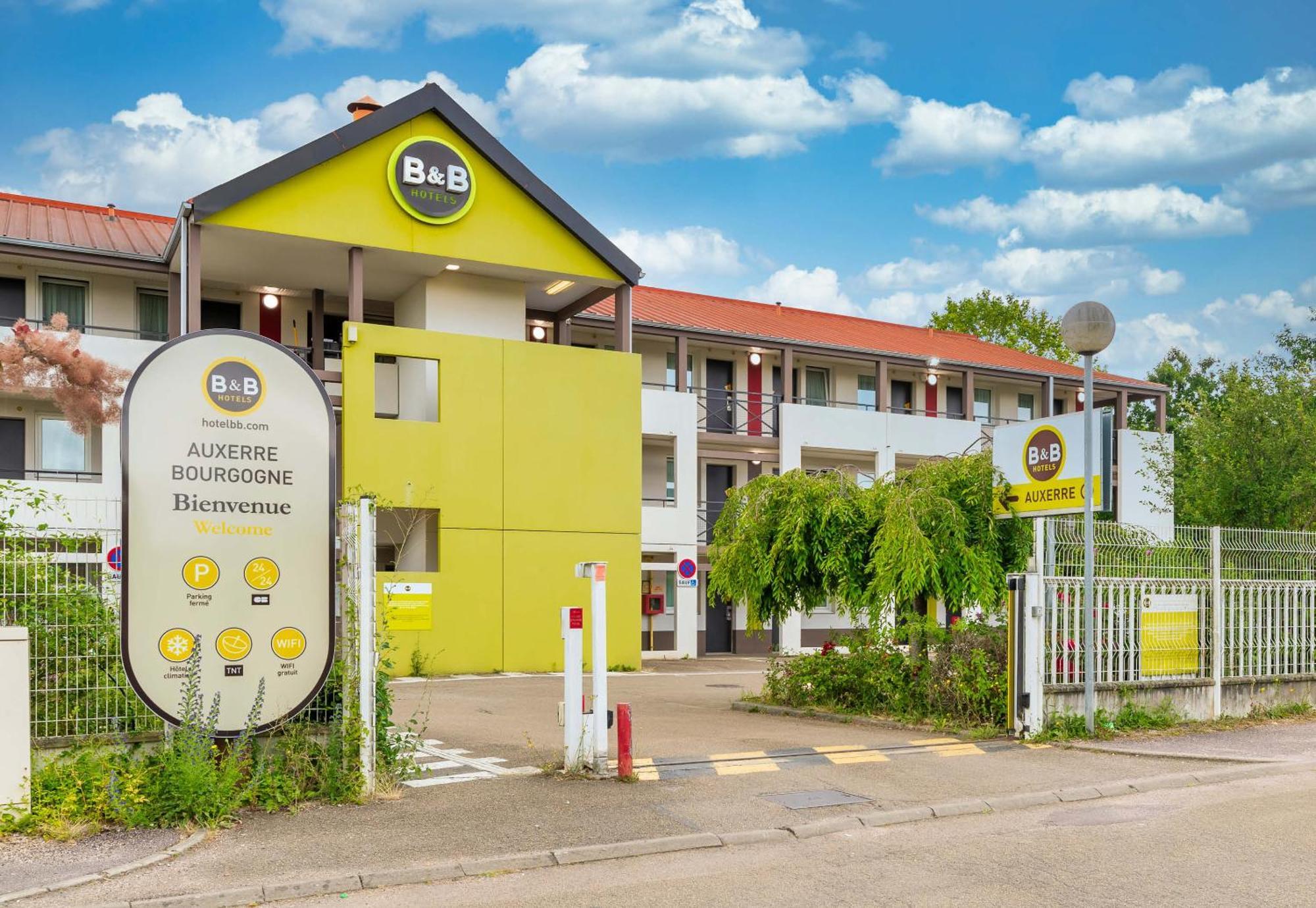 B&B Hotel Auxerre Bourgogne Monéteau Eksteriør bilde